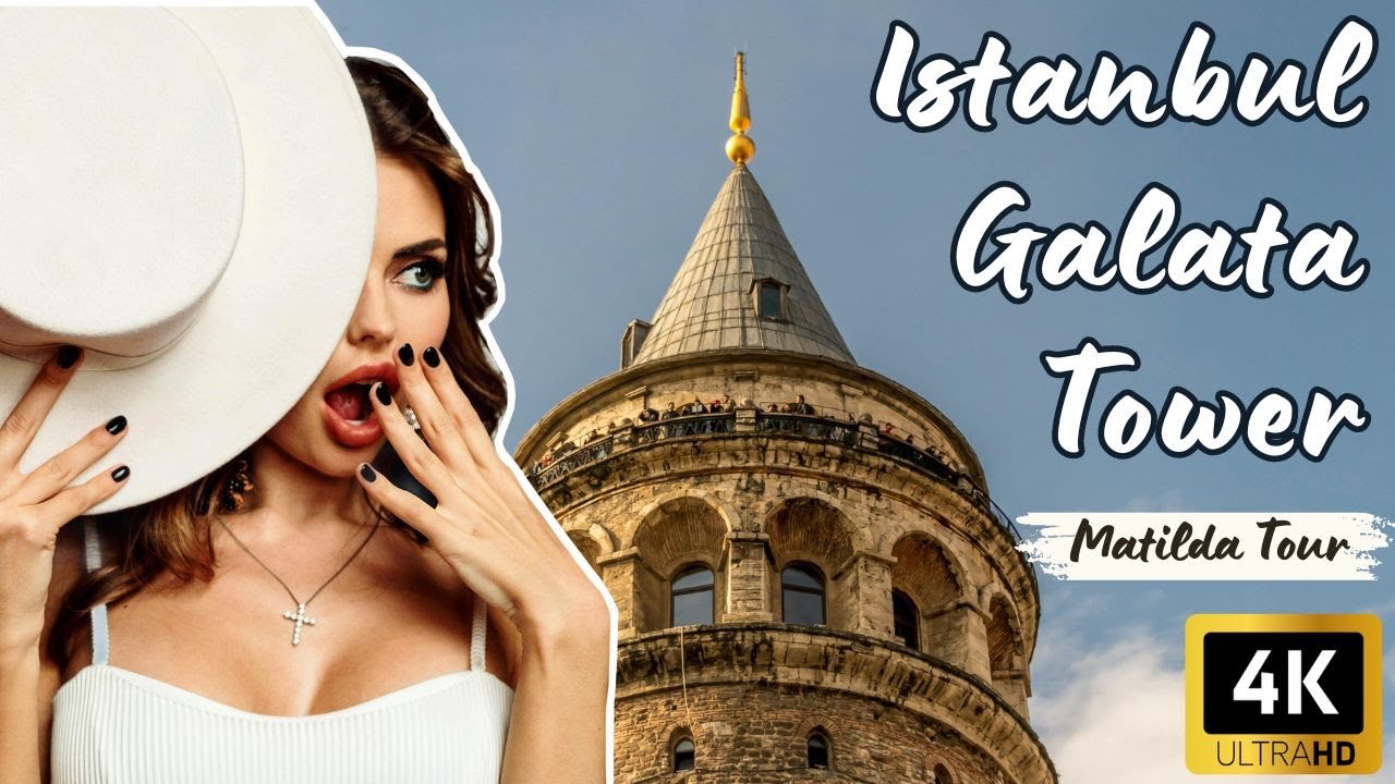 ISTANBUL Walking Tour, Strolling through GALATA's Timeless Charm⎮Turkey⎮February 2024⎮4K 30FPS