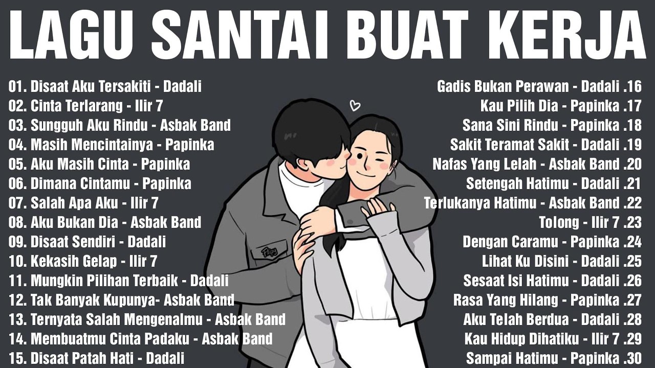 Lagu enak di dengar saat santai dan kerja - lagu nostalgia 2000an terbaik