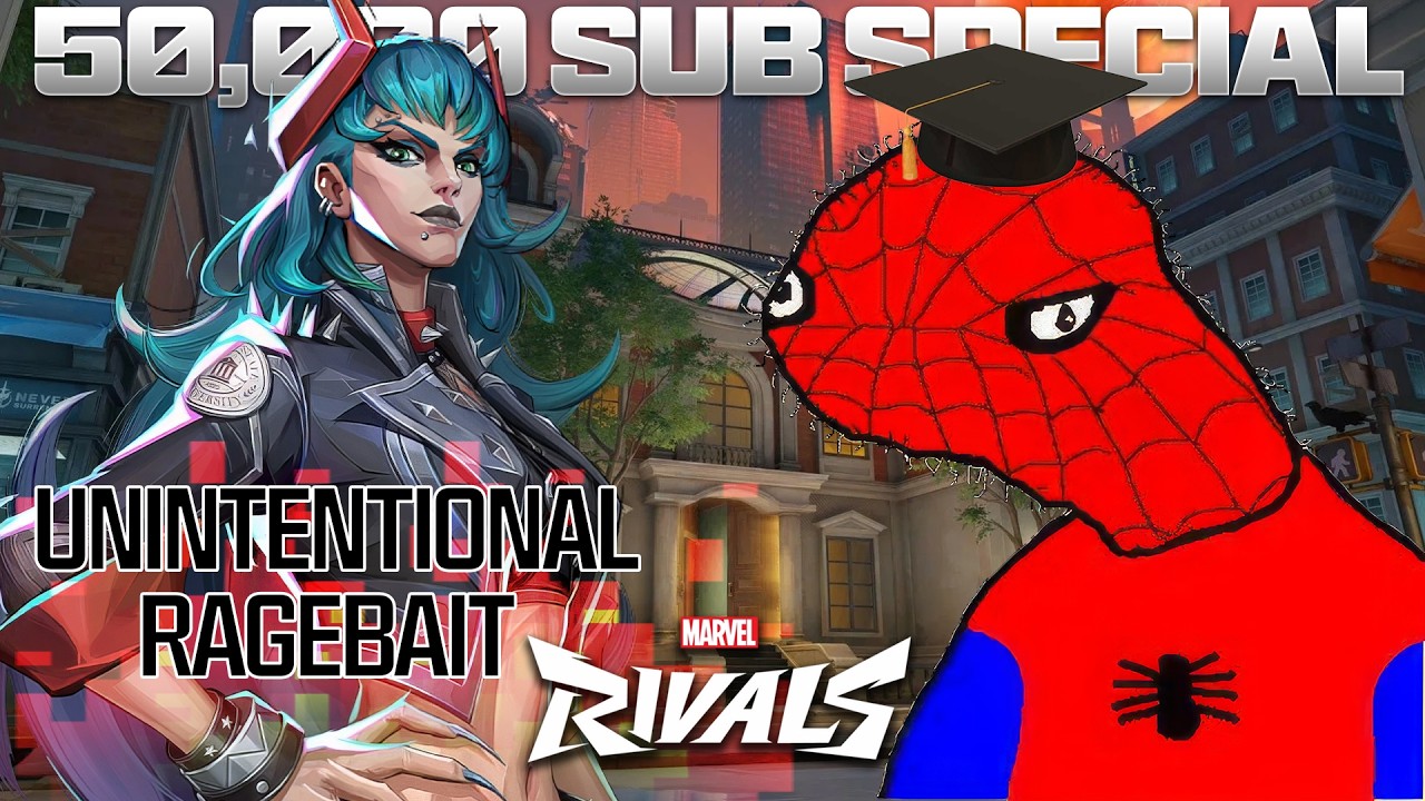 Ragebait Spider-Man ACCIDENTALLY Makes DPS CRASHOUT & RAGEQUIT Mid Game.. (50K SPECIAL)