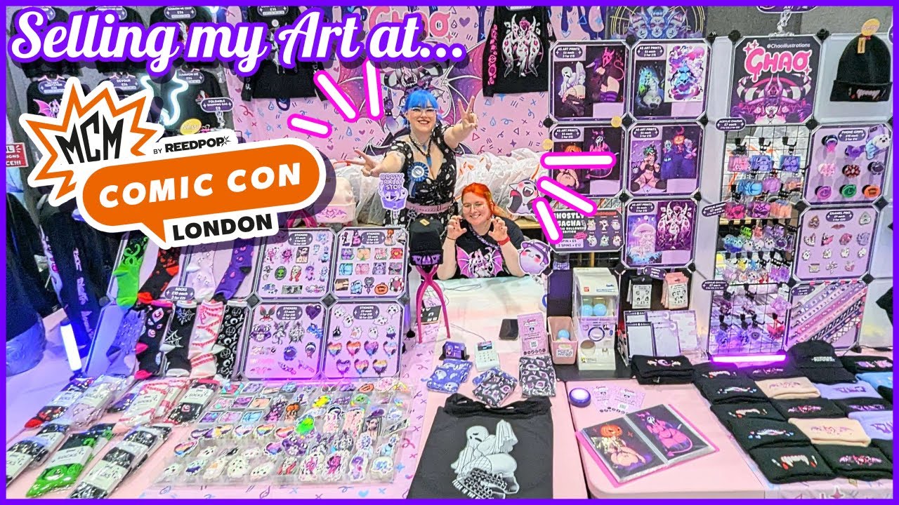 Экскурсия по выставочным стендам и Аллее художников на MCM London Comic Con — октябрь 2025 года ✨