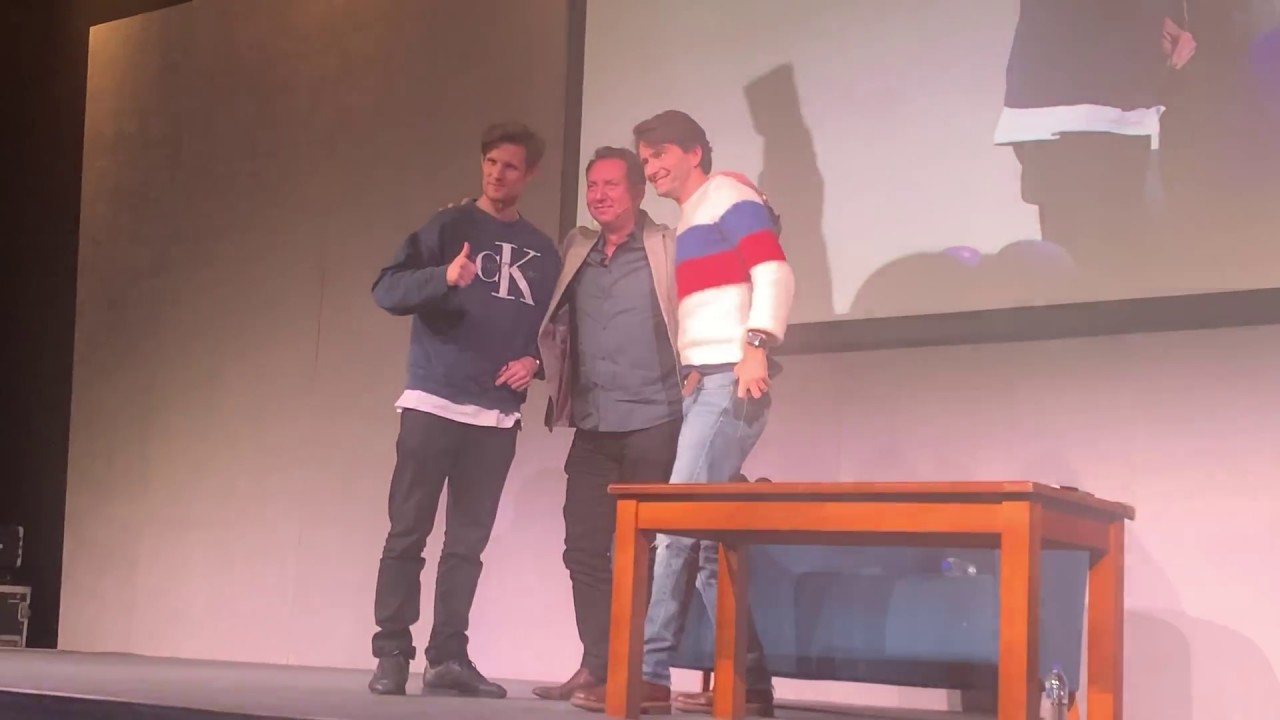 An evening with Matt Smith and David Tennant 4k - Wales Comic Con - Telford 2019