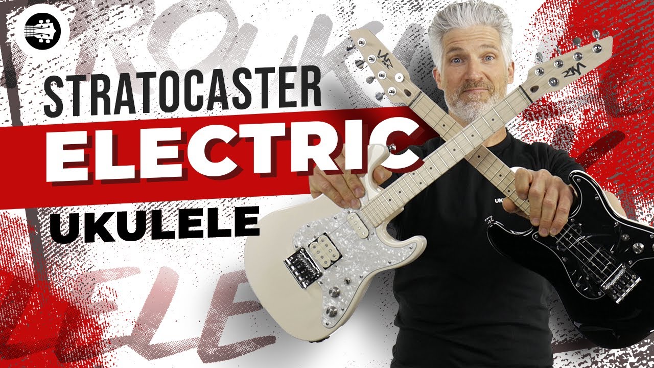 WOW Electric Ukuleles 🔥! Risa Tenor Stratocaster ST-Style Electric #Ukulele | Ukulele Review