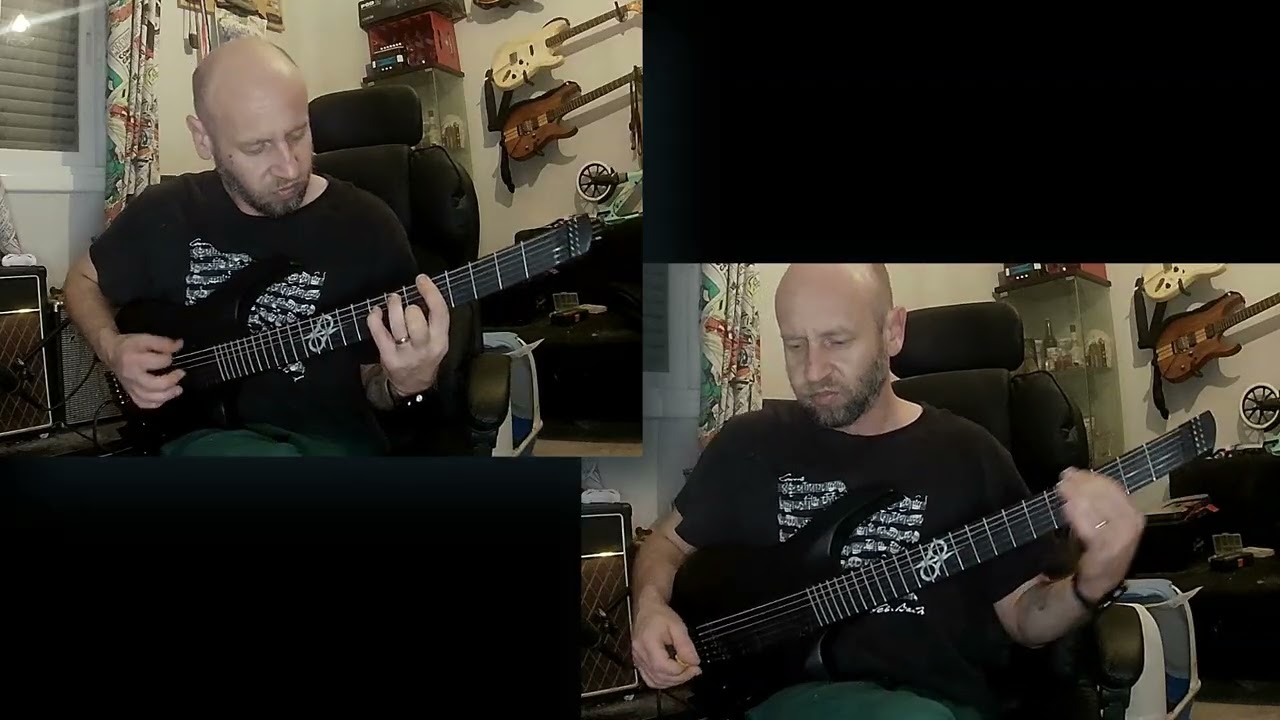 Killswitch Engage   My Curse guitar cover with solar guitar and pod go