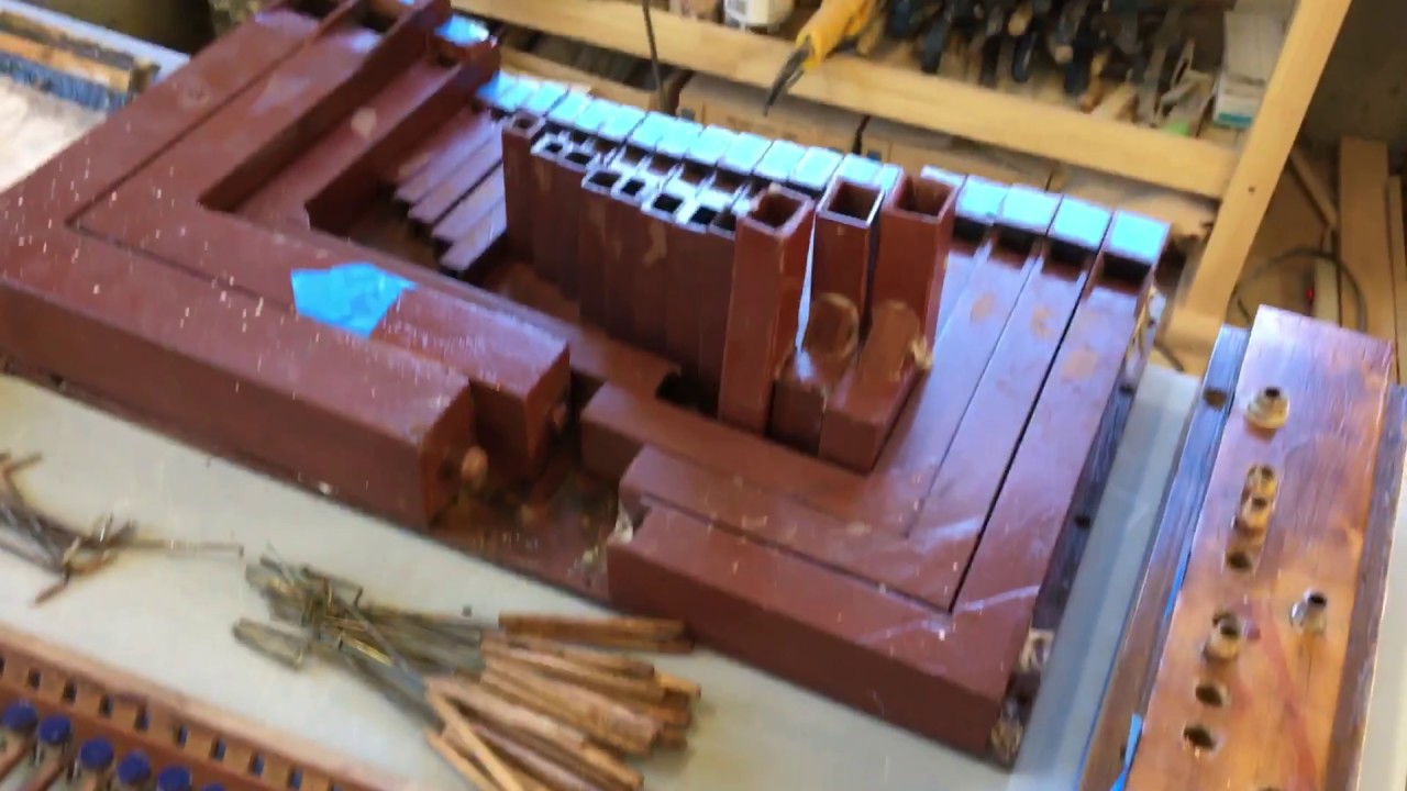 Gavioli UniFlute Barrel Organ - Before Restoration