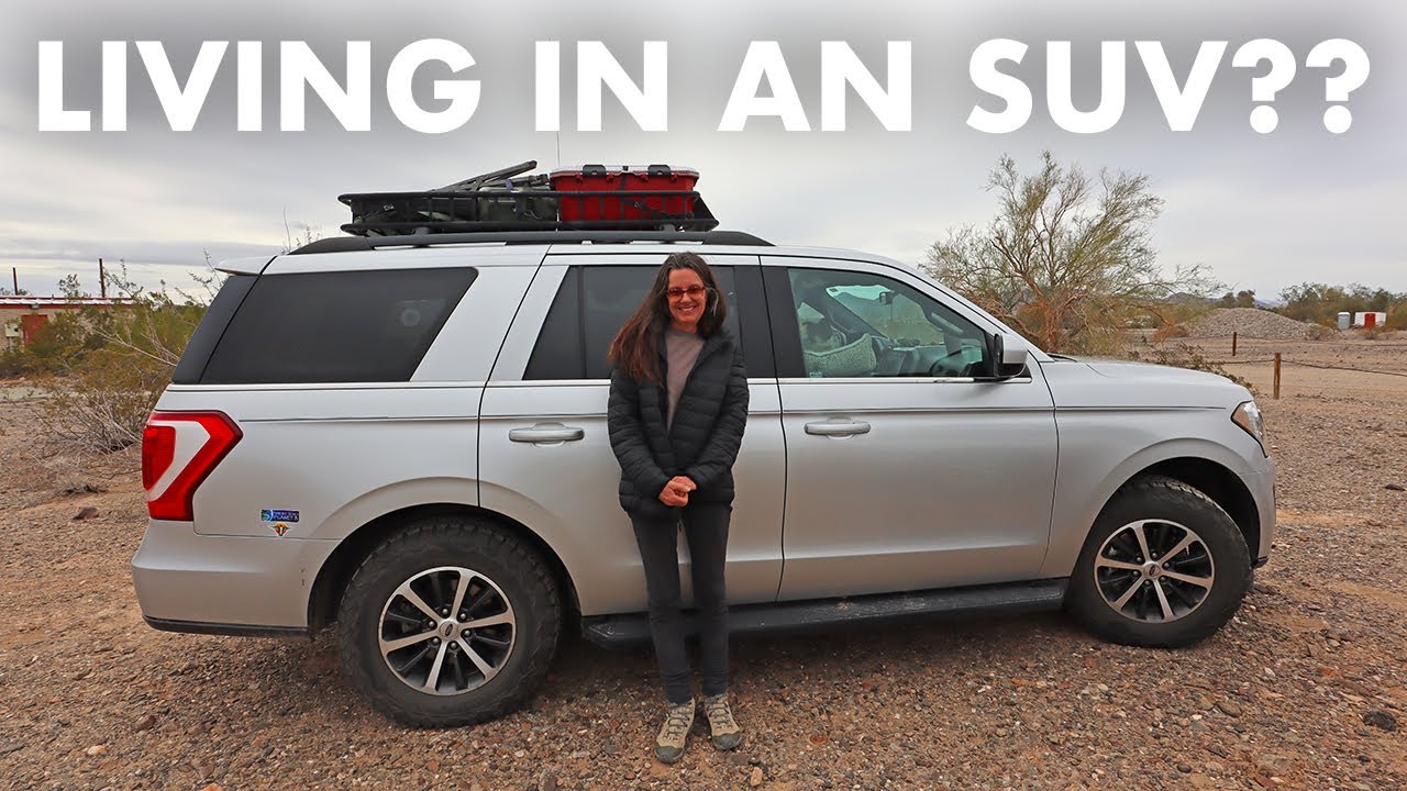 Full-Time SUV Living with Pets! (Ford Expedition Camping Setup Tour)