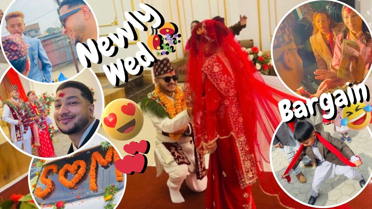 Sali Haru Sanga Jutta Ko Bargaining😂Newly Wed👩‍❤️‍👨Congrats🥂🎉