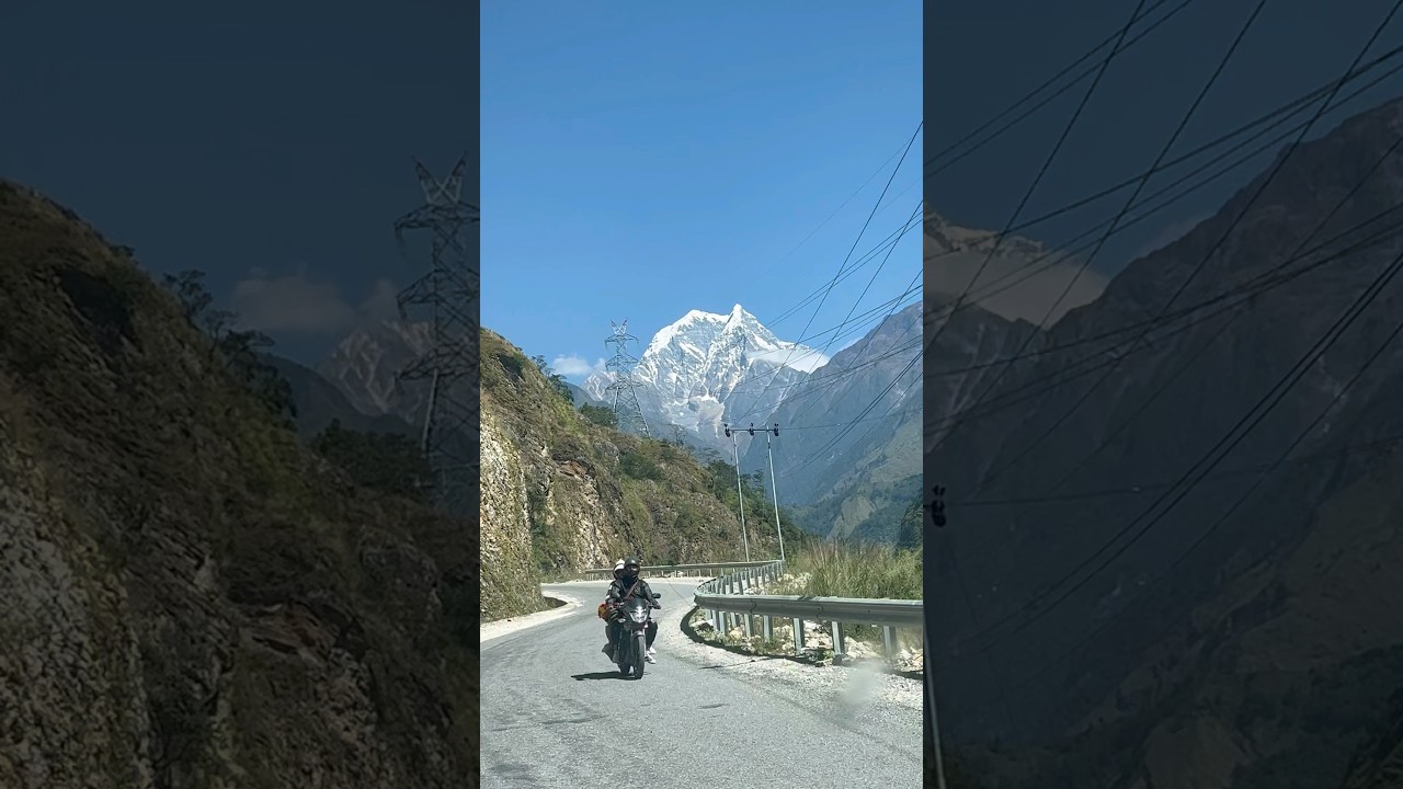 Beautiful nepal riding #hindireaction #nepal #india #travel #mustang #pokharadiaries #parbinvlogs