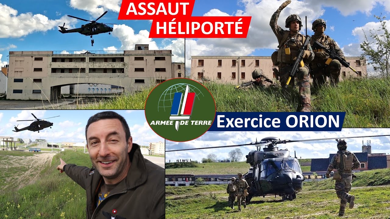 ASSAUT AÉROPORTÉ: j'ai suivi un exercice de l'@Armée de Terre avec les hélicoptères de l'ALAT
