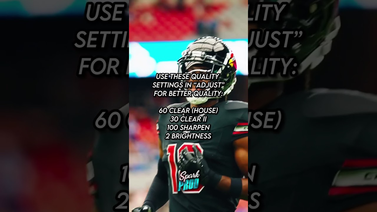 Tips For Making Schooly Style Videos #schooly #revivessc #tutorial #nfl #shorts