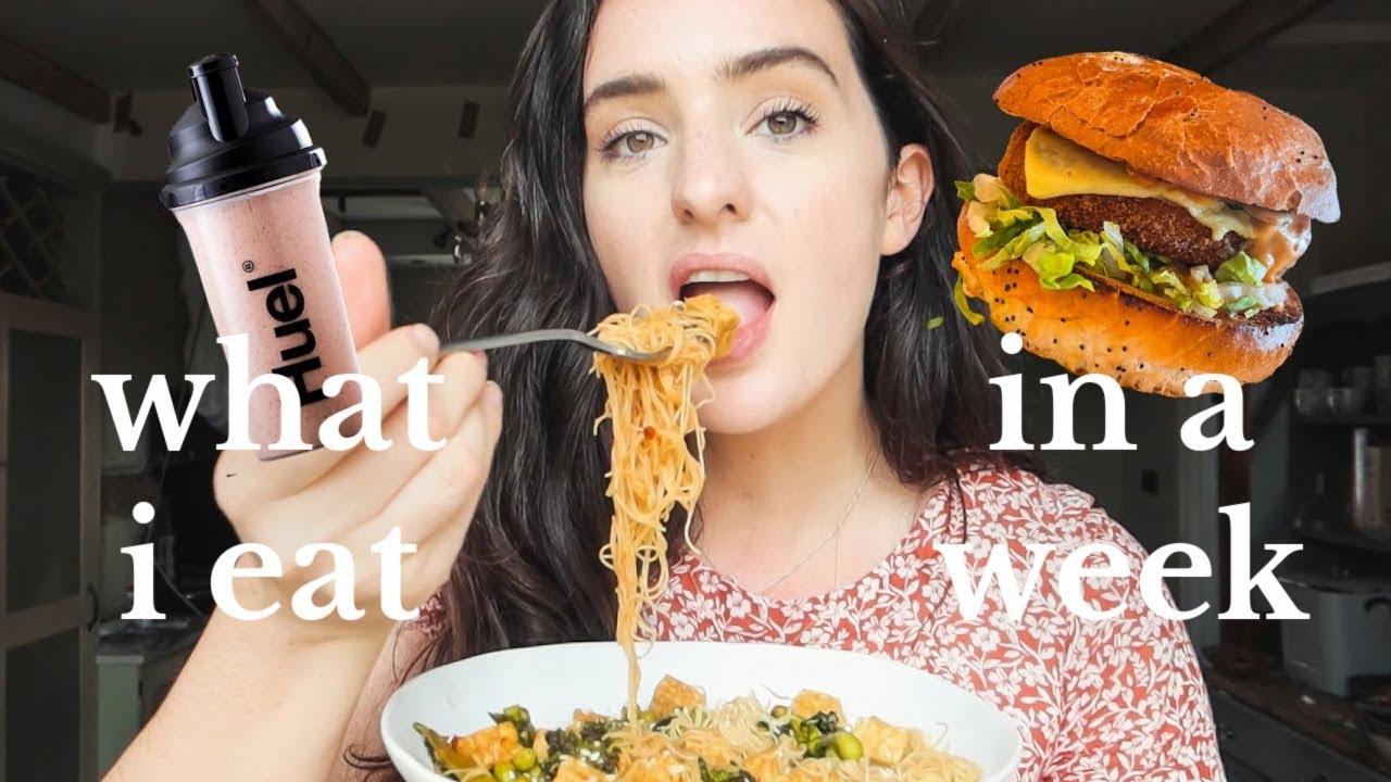 WHAT I EAT IN A WEEK When I Have No Time *Lazy Vegan* 🌱