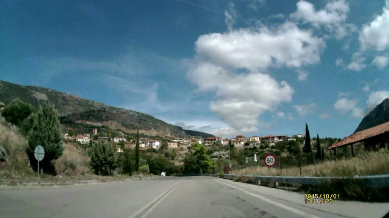 Road to Delphi... driving Greece