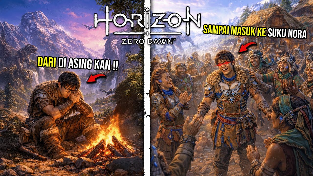 Gue Dari Kecil Diasingkan di Dunia Robot… Sampai Diterima Suku Nora! - Horizon Zero Dawn