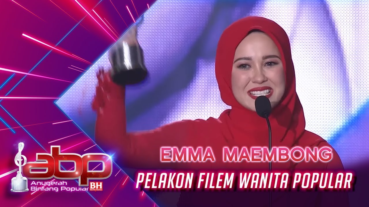 Emma Maembong - Pelakon Filem Wanita Popular | #ABPBH31