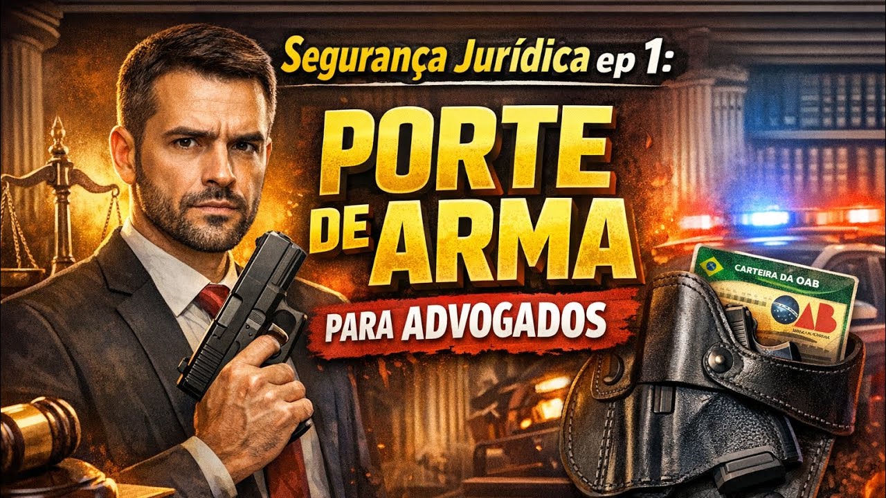 Segurança Jurídica ep. 1 - Porte de Arma para Advogados 