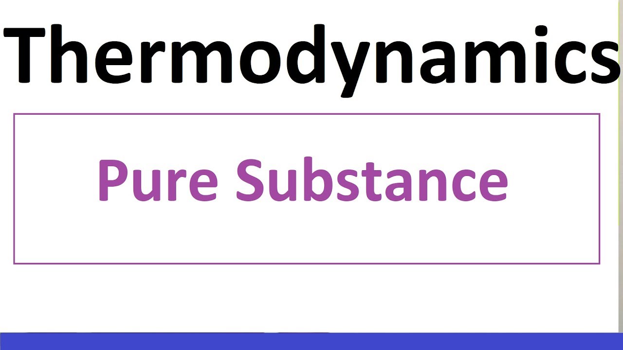Pure Substance in Hindi Thermodynamics by D Verma Sir