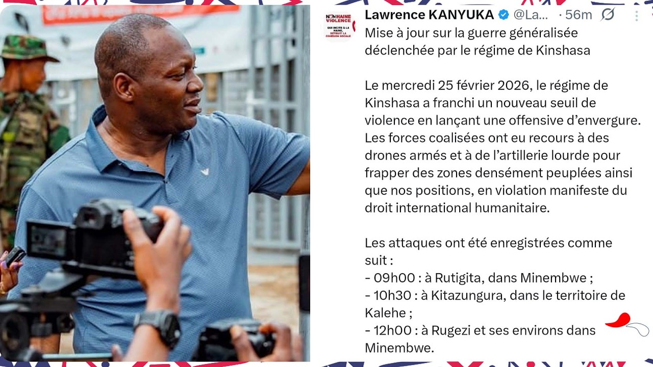 LAWRENCE KANYUKA ATANZE UBUTUMWA | NI URUGAMBA RUKAKAYE MU ISURA NSHYA.