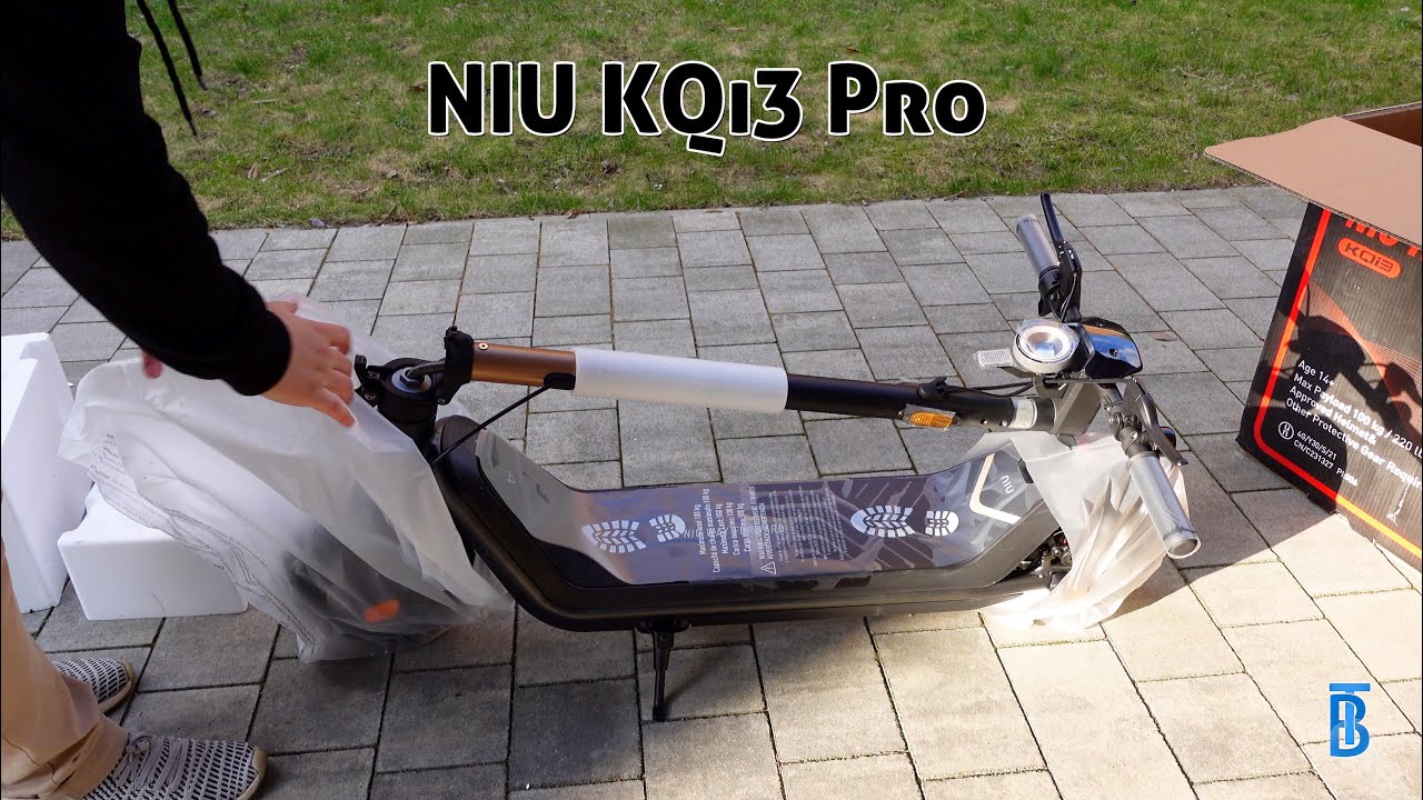 NIU KQi3 Pro E-Scooter Unboxing und Erste Fahrt - touchbenny