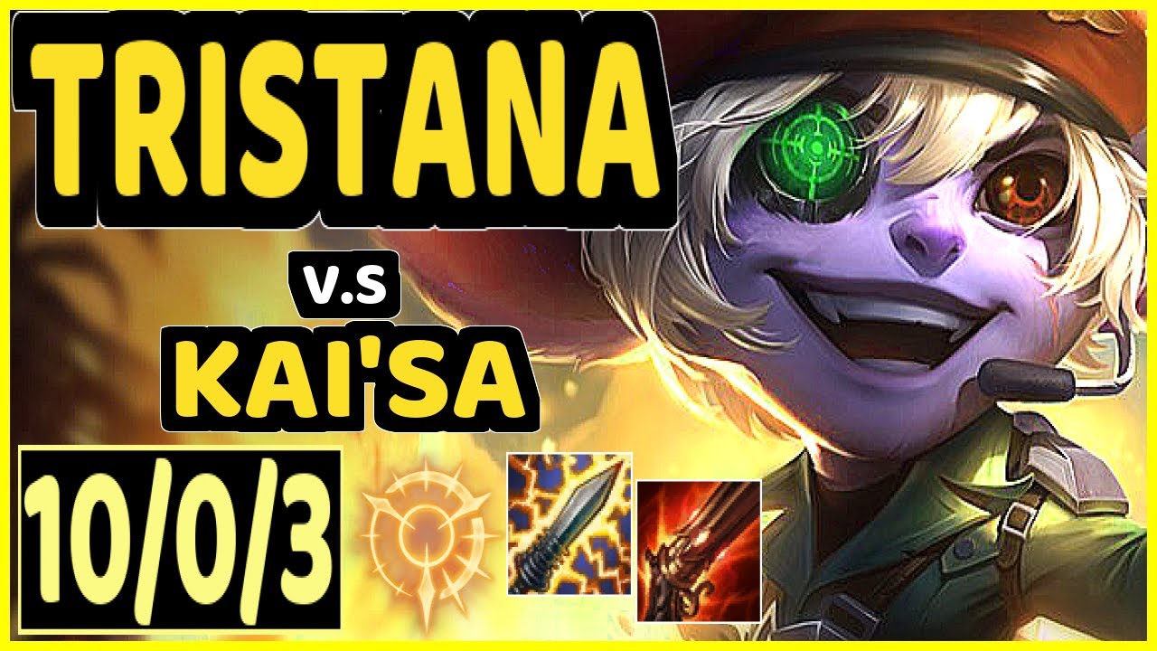 FORG1VEN (TRISTANA) vs KAI'SA - 10/0/3 KDA BOTTOM ADC CHALLENGER GAMEPLAY - EUW