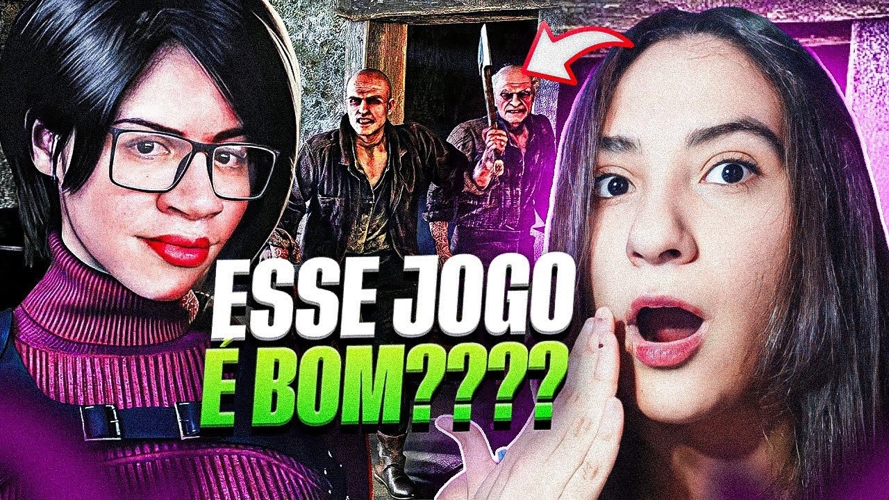 ADA CHEGOU BRABA! - Resident Evil 4 Remake (Separate Ways) - Games EduUu | REACT