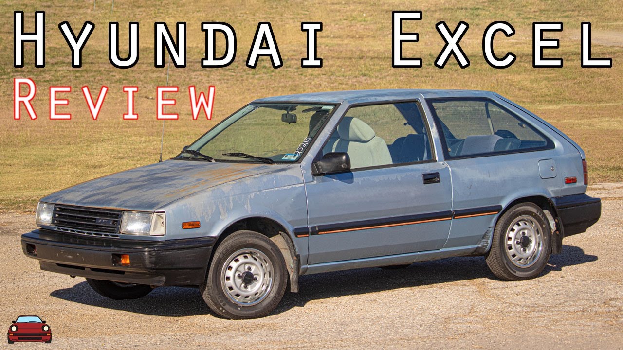 1988 Hyundai Excel Review - Hyundai's FIRST Car In The United States!