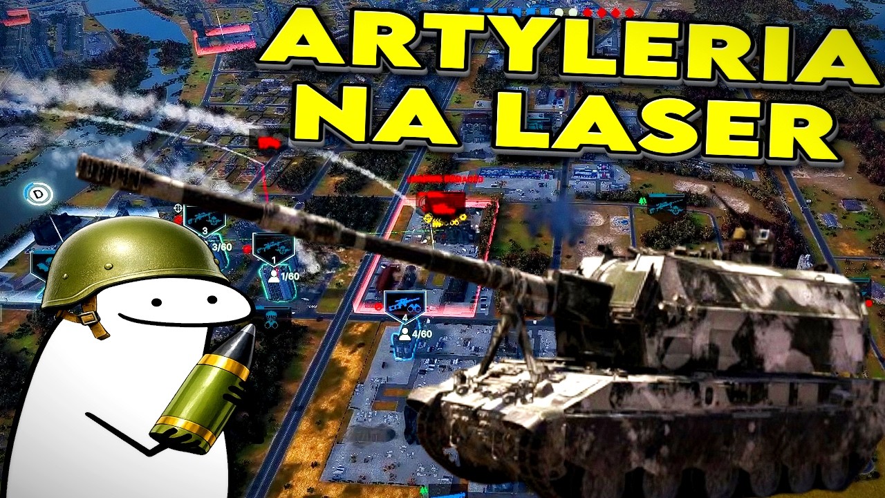 TESTY ROSYJSKIEJ ARTYLERII NA LASER | Broken Arrow