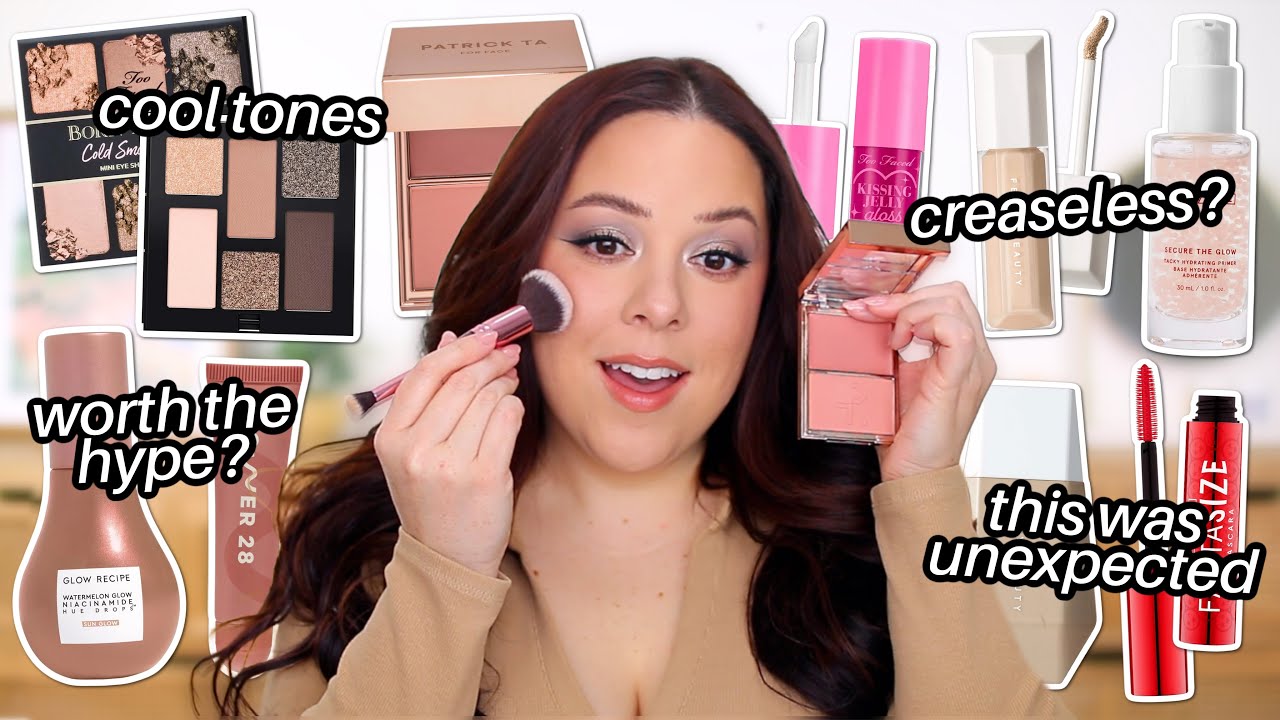 TESTING NEW VIRAL MAKEUP! Everyone is RAVING about these...but are they worth it?