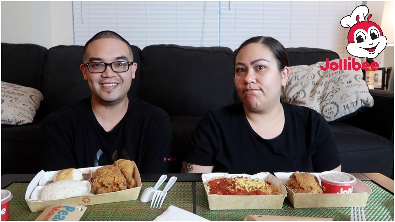 EAT WITH US (MUKBANG) | JOLLIBEE