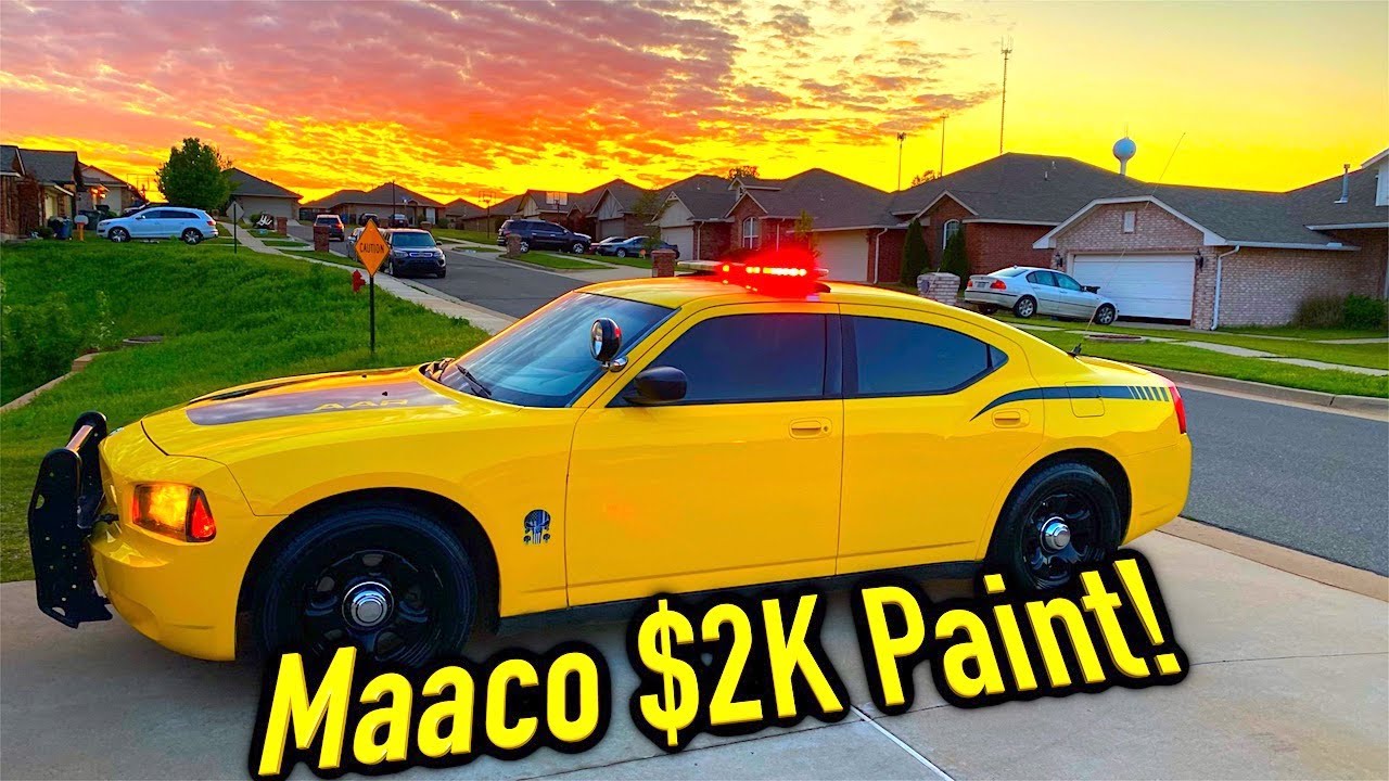 Copart $2K 2009 Dodge Charger R/T PPV Police Car gets $2K Maaco Paint job!!
