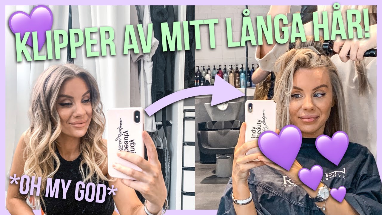 KLIPPER AV MITT LÅNGA HÅR!!!