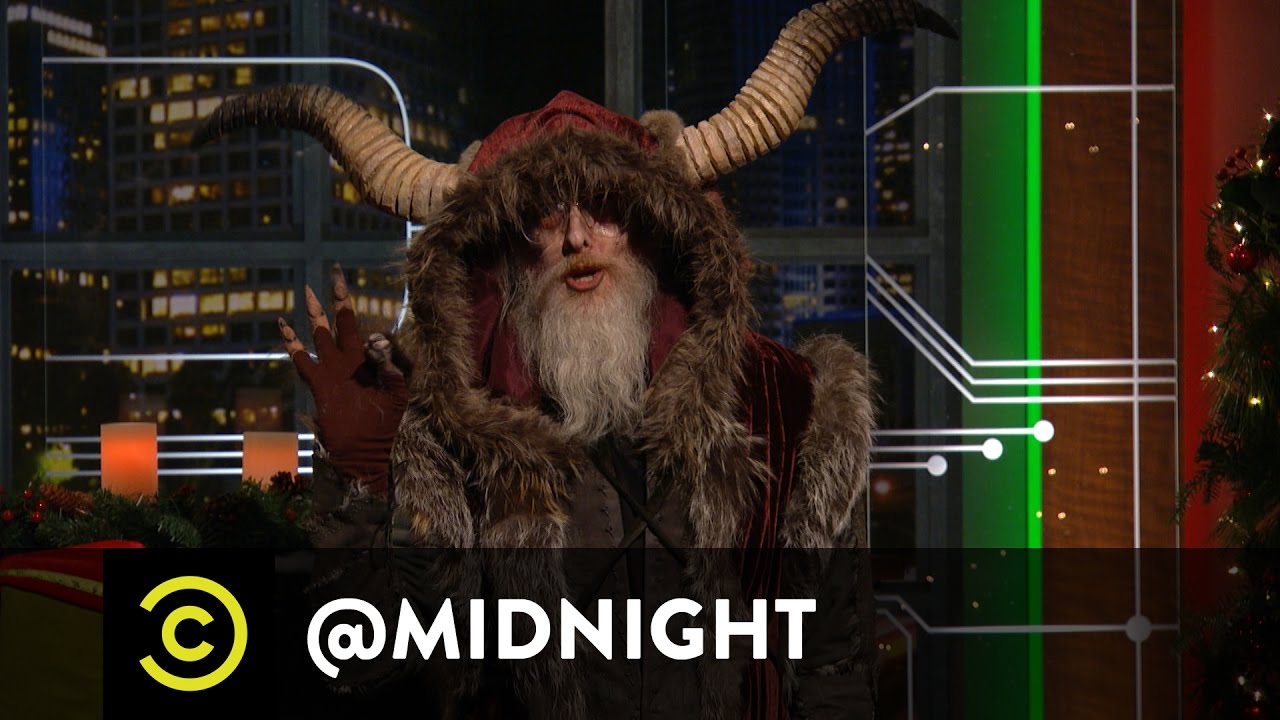 Krampus Wants to Make Christmas Great Again - @midnight with Chris Hardwick