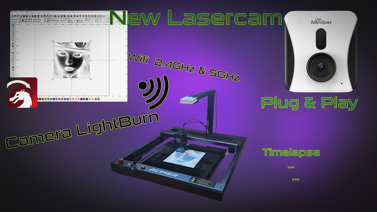 New LaserCam - l'accessoire par excellence pour votre graveur