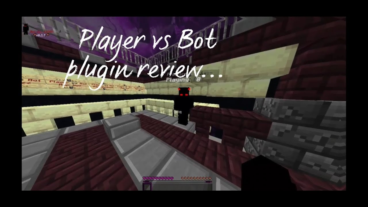 Practice Bot, Player Vs Bot, Bot PvP Plugin PocketMine-MP | PM4