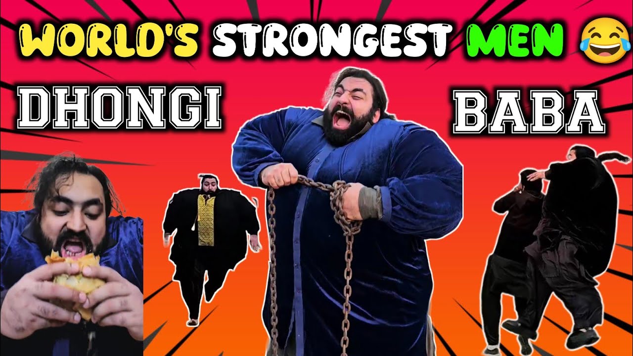 KHAN BABA THE STRONGEST MEN 😂 || 
