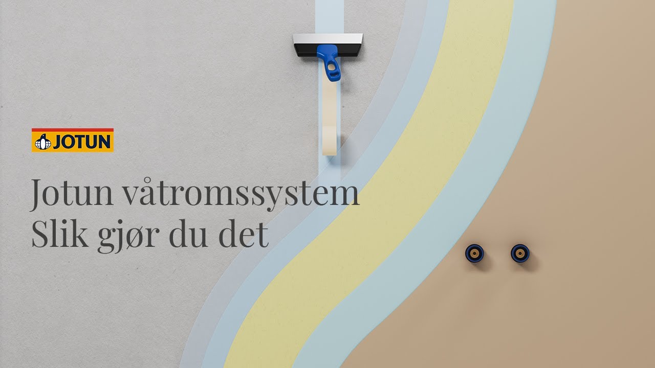 Jotun Våtromssystem - slik gjør du det