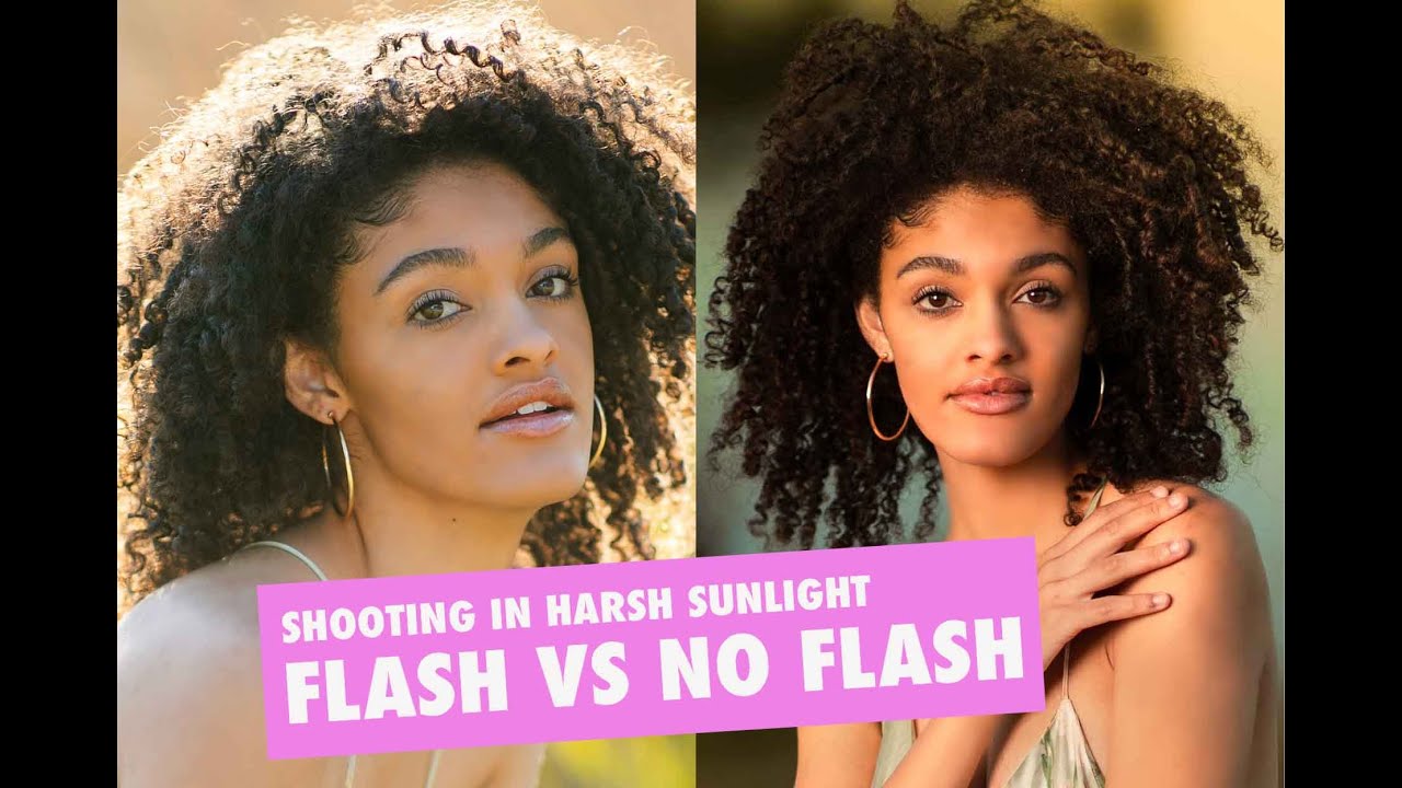 Natural Light vs Off-Camera Flash (shooting in harsh sunlight & no shade)