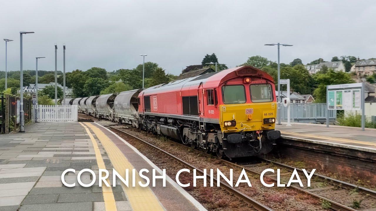 From Quarry to Docks: How do Cornish China Clay Trains & Boats Work?