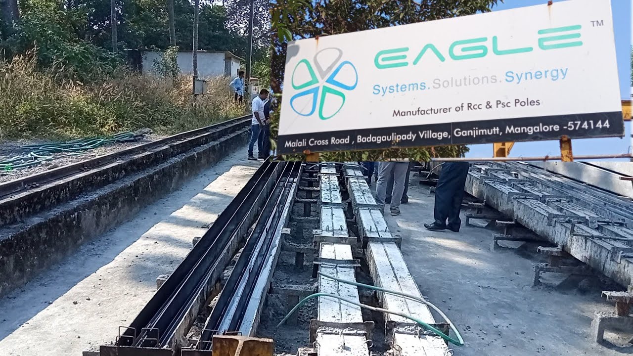 Pole manufacturing unit, ವಿದ್ಯುತ್ ಕಂಬ ತಯಾರಿಕಾ ಘಟಕ, RCC, PCC, PSC.