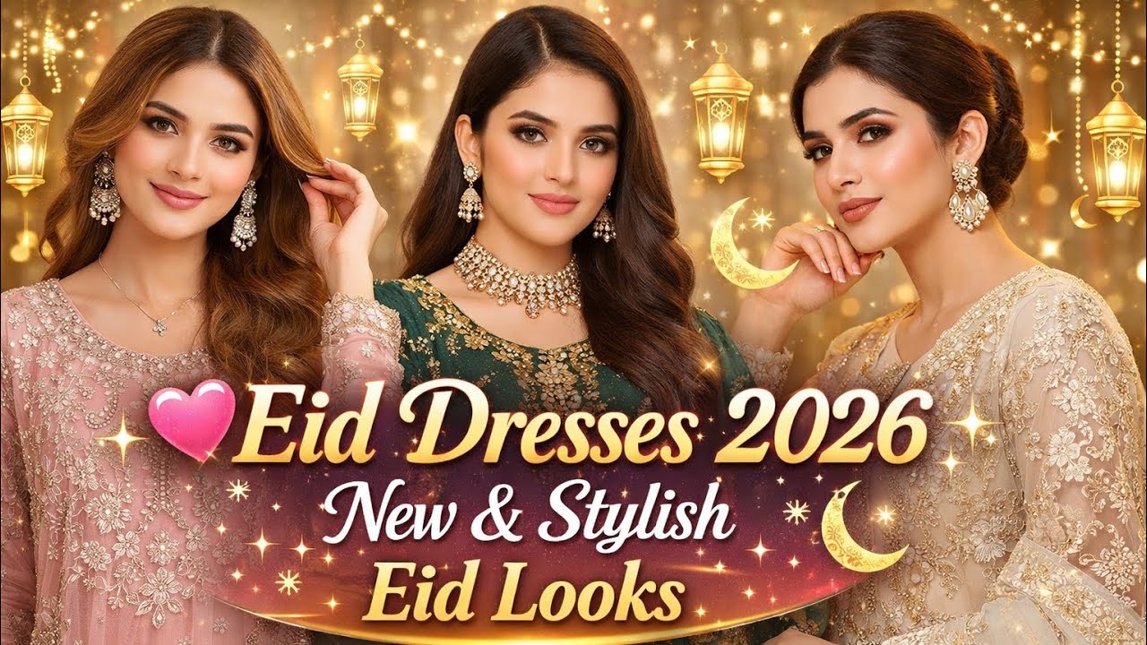 💖 Eid Dresses 2026 | New & Stylish Eid Looks 🌙#eidcollection #eiddress2026 #viraldressdesign 