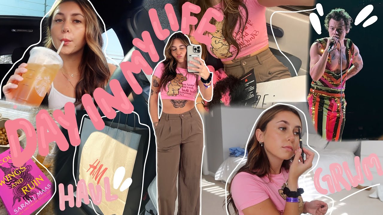 day in my life! (clothing haul, outfit prep, & harry's final MSG night!!)