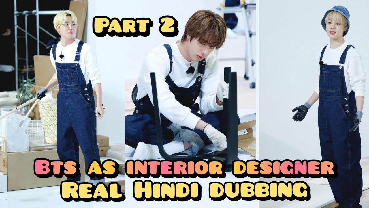 BTS As Interior Designer 👲 Real Hindi Dubbing // #RunEp148 // Part-2