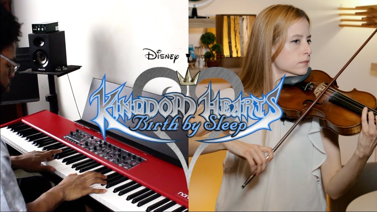 Kingdom Hearts Birth By Sleep - Destiny's Union | Piano & Violin Duet | feat.@zivkitis
