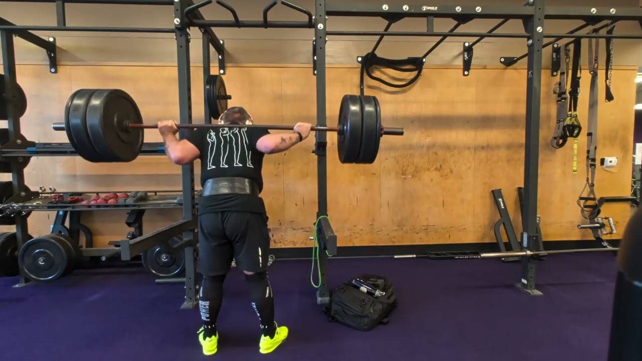 January 30, 2026 Squats 255 90%