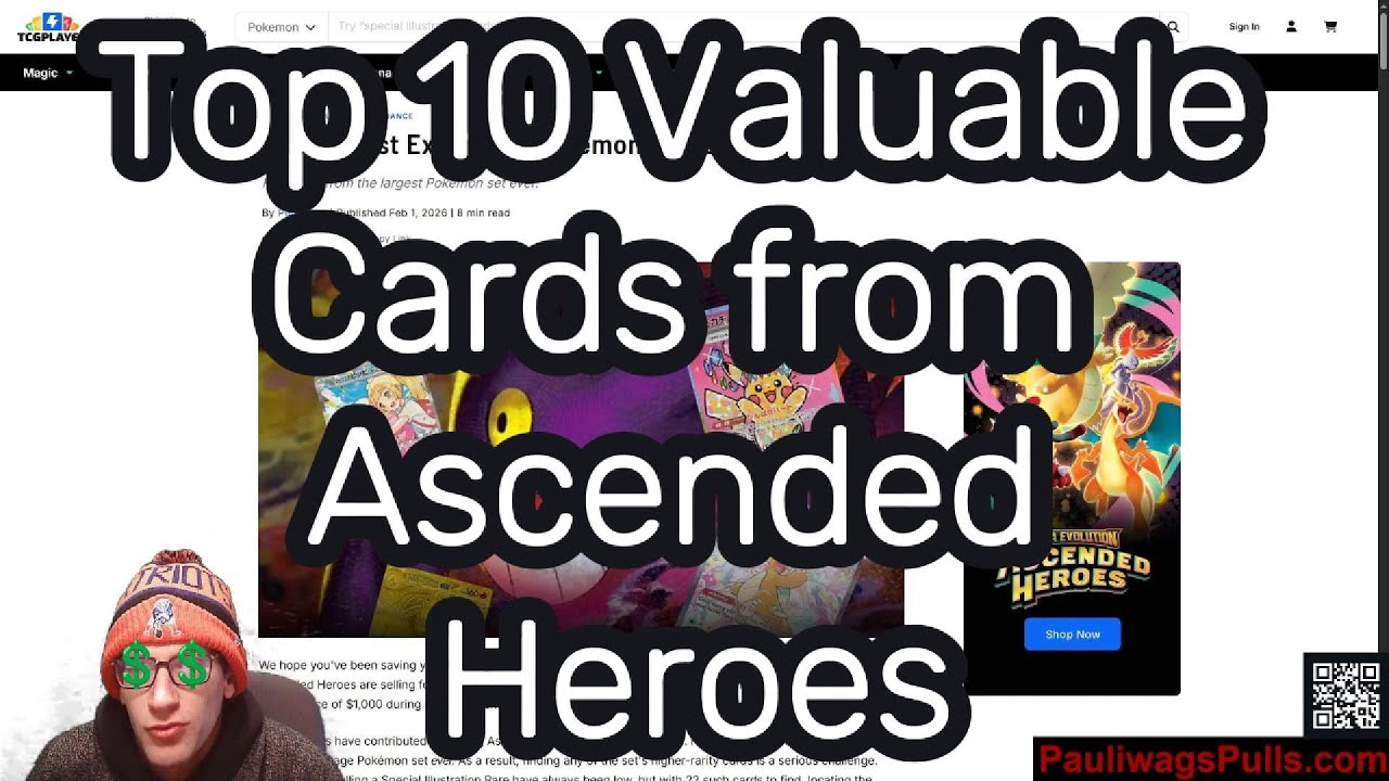 Most Valuable Cards from Ascended Heroes!