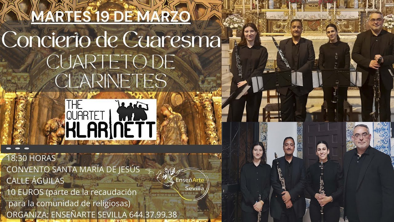 Reina de la O (Antonio David Rodríguez) - The Quartet Klarinett