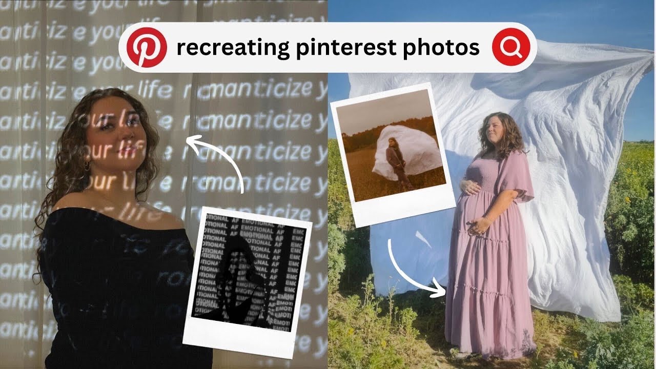 We Tried Viral Pinterest Photo Ideas (do they work??)