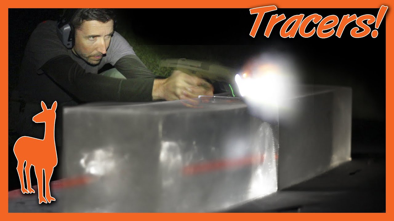 9mm Tracer Ballistic Gel Test at Night! Ammo Inc Streak 115-grain HP - The Social Regressive