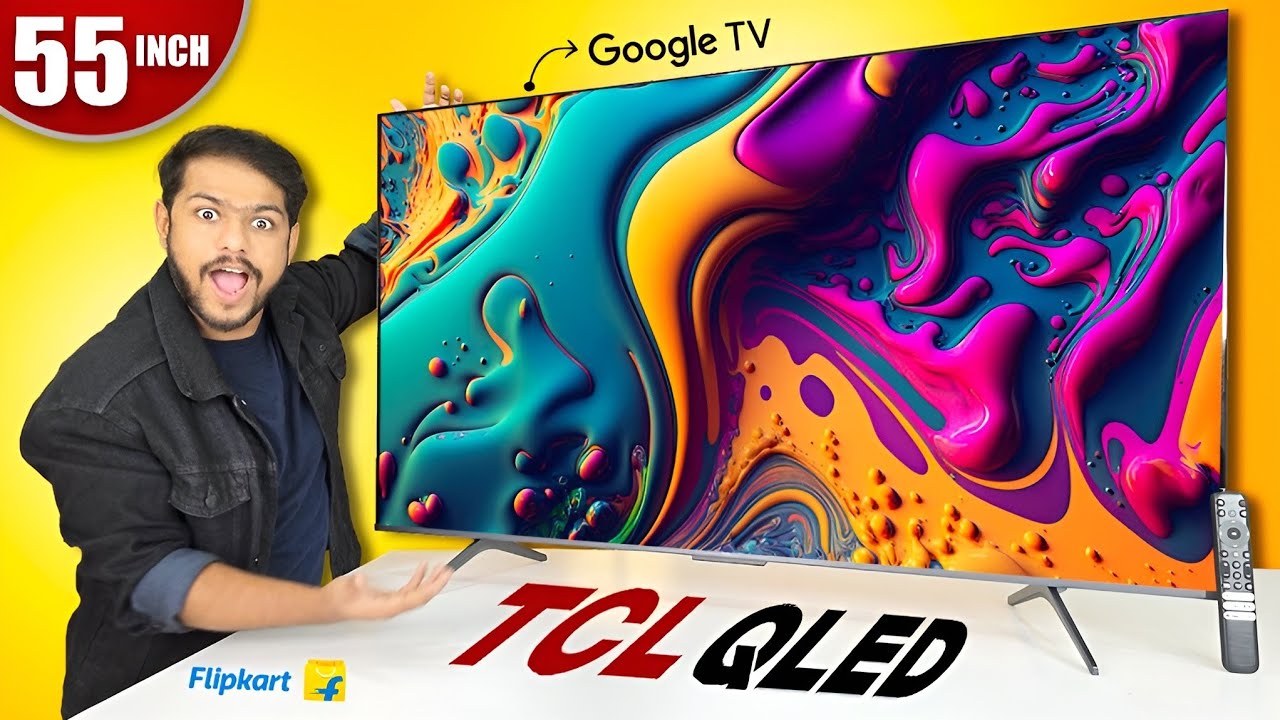 TCL QLED 55 Inch Smart Google TV Review - 4K ULTRA HD | Review & Unboxing|