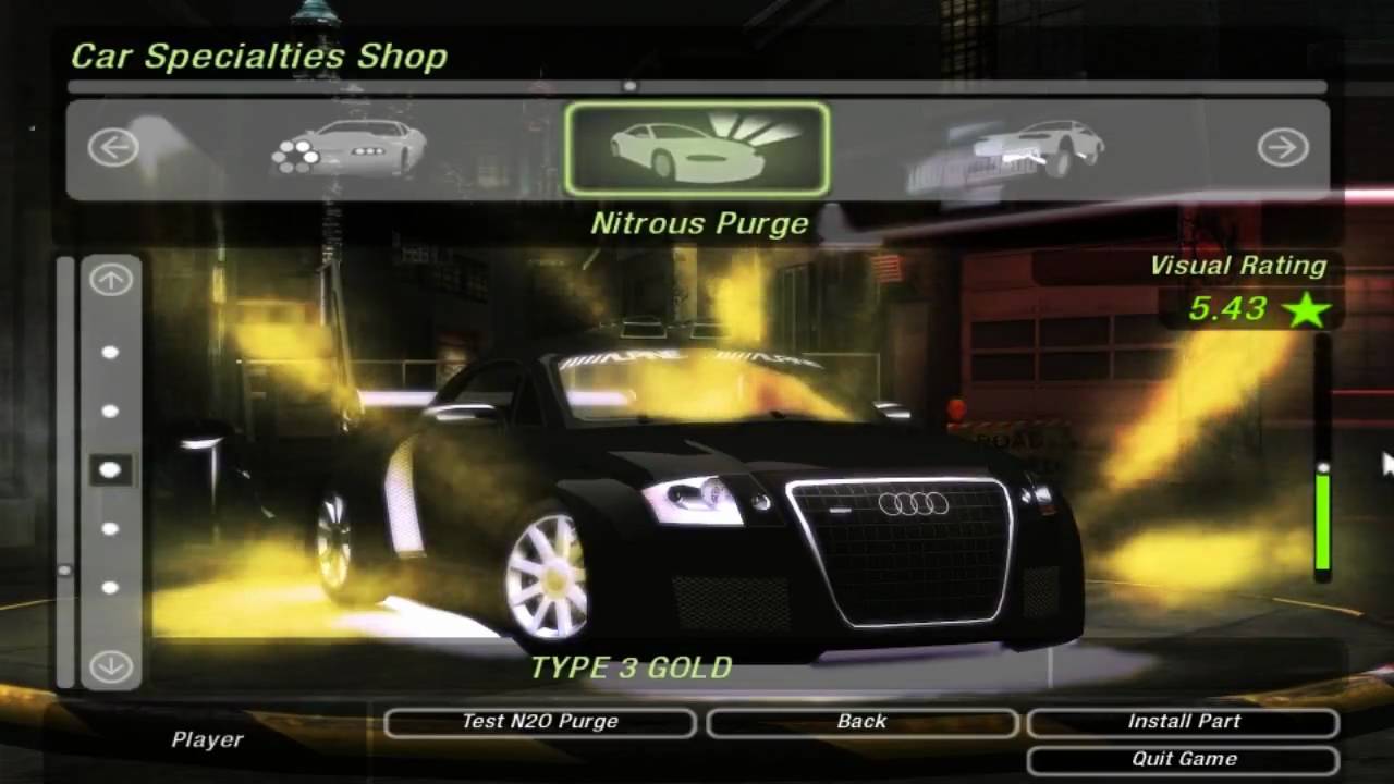 Need for Speed Underground 2 - Audi TT Tuning and Race
