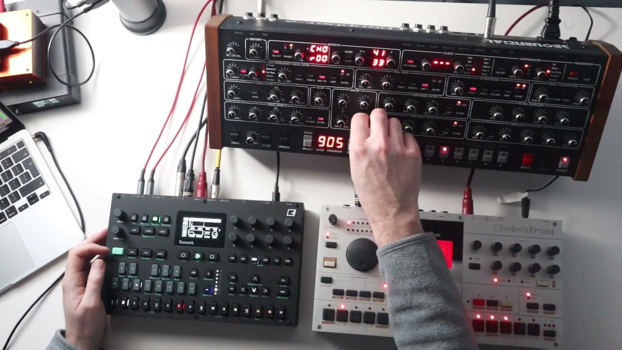 Feb 20th   Tonverk Prophet 6 and Machinedrum