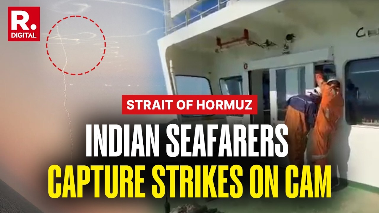 BREAKING: Indian Seafarers Capture Fresh Attacks Over Strait Of Hormuz | US-Israel Iran War